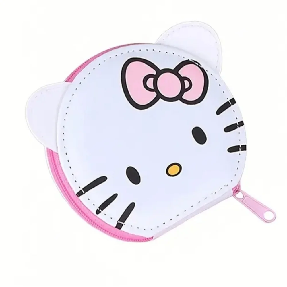 new Hello Kitty Sanrio Manicure Set Nail Set Tools 7 Piece Zip Pouch Purse - Picture 4 of 8